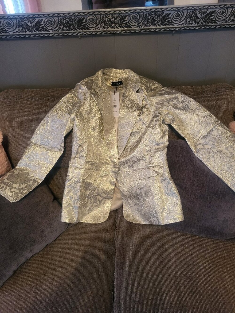 AKIRA COCO BROCADE BLAZER Size XLXL